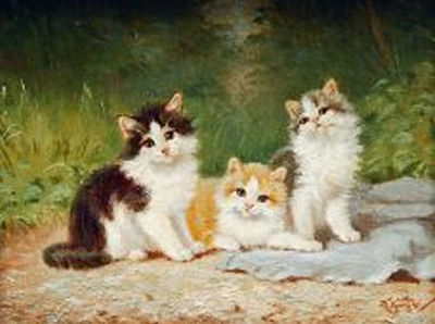 Drei Katzen by Benno Kogl - Auction record, sale price, and art valuation. Compare with similar artists and explore comparable artworks.