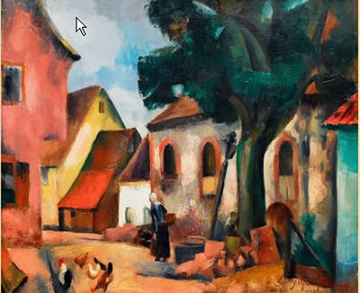 Sample artwork by Friedrich Ahlers-Hestermann (1883 - 1973), known for painting, teaching - View similar artists and auction records