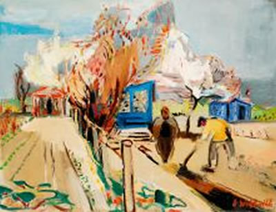 Gartenhäuser in Finkenwerder by Gretchen Wohlwill - Auction record, sale price, and art valuation. Compare with similar artists and explore comparable artworks.