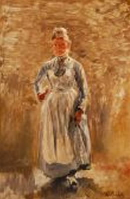 A young maid by Karl Rodeck - Auction record, sale price, and art valuation. Compare with similar artists and explore comparable artworks.