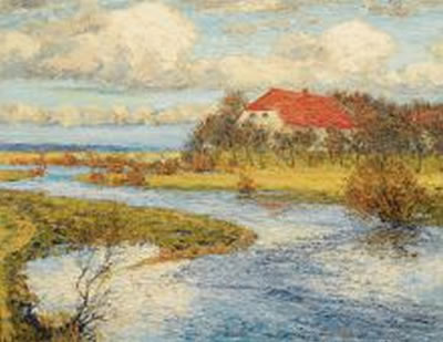 Sunny day in springtime