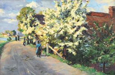 At the river Elbe by Max Gehlsen - Auction record, sale price, and art valuation. Compare with similar artists and explore comparable artworks.