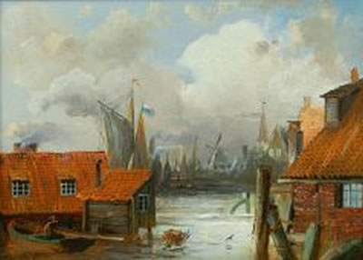 A view of the river Elbe near Altona by Paul Koster - Auction record, sale price, and art valuation. Compare with similar artists and explore comparable artworks.