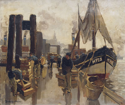 Hamburg Harbour by Ilse Tesdorpf-Edens - Auction record, sale price, and art valuation. Compare with similar artists and explore comparable artworks.