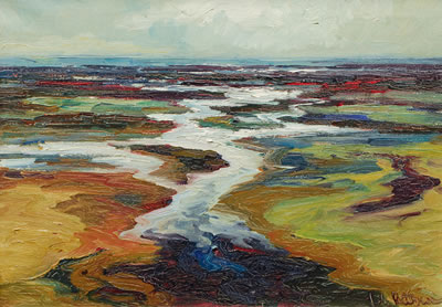 Blick über das Watt by Gunther Petersen - Auction record, sale price, and art valuation. Compare with similar artists and explore comparable artworks.