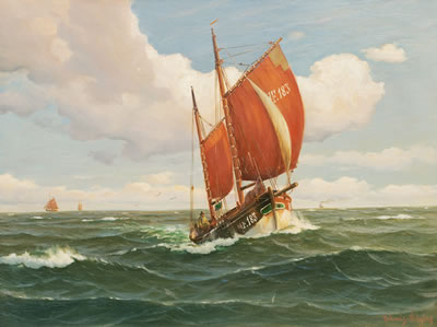 Fishing Cutter from Finkenwerder