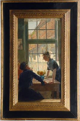 Conversation at the Window