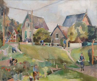 Sample artwork by Gretchen Wohlwill (1878 - 1962), known for painting - View similar artists and auction records