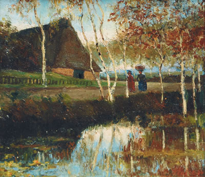 Sample artwork by Eduard Euler (1867 - 1931), known for painting - View similar artists and auction records