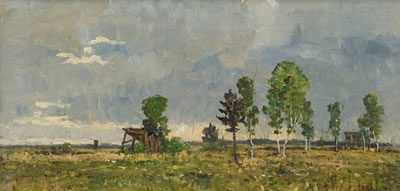 Birch Trees in the Dachau Moor