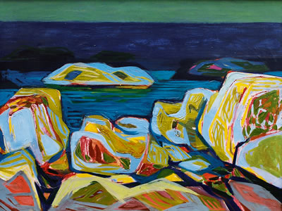 Rocky Coast by Eduard Hopf - Auction record, sale price, and art valuation. Compare with similar artists and explore comparable artworks.