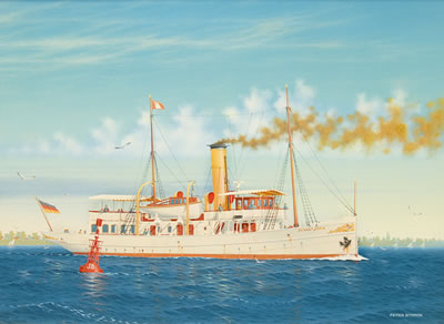 Sample artwork by Peter Storck (Born 1940), known for marine painting - View similar artists and auction records