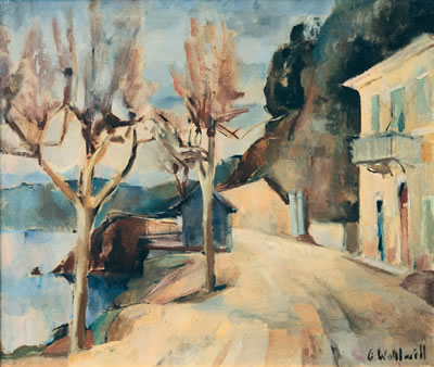 House by the Lake by Gretchen Wohlwill - Auction record, sale price, and art valuation. Compare with similar artists and explore comparable artworks.