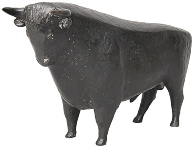 A pair of bronze figures 'Bull' an 'Bear' by Reinhard Dachlauer - Auction record, sale price, and art valuation. Compare with similar artists and explore comparable artworks.