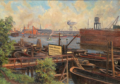 Sample artwork by Hugo Wilkens (Born 1888), known for painting - View similar artists and auction records