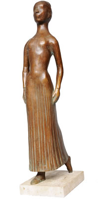 A big bronze figure 'Ballerina'