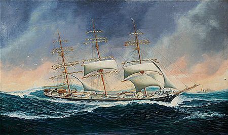 Ship Portrait of the Tarpenbek