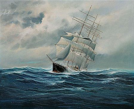 The Priwall in choppy Sea by Hans Peter Jurgens - Auction record, sale price, and art valuation. Compare with similar artists and explore comparable artworks.