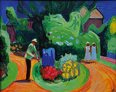In the Garden by Karl Kluth - Auction record, sale price, and art valuation. Compare with similar artists and explore comparable artworks.