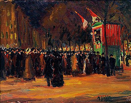 Sample artwork by Max Stobbe (1883 - 1936), known for painting - View similar artists and auction records