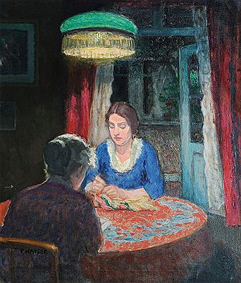 The Artist's Wife and Daughter by Paul Kayser - Auction record, sale price, and art valuation. Compare with similar artists and explore comparable artworks.