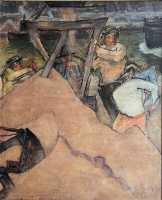 Sample artwork by Eduard Bechteler (1890 - 1983), known for painting and sculpture - View similar artists and auction records