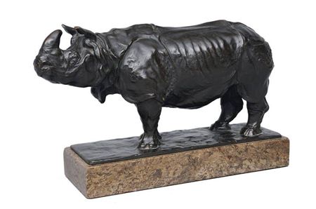 Sample artwork by Wilhelm Zugel (1876 - 1950), known for naturalistic animal sculptures - View similar artists and auction records