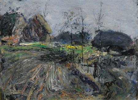 Landscape with Farmhouse