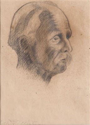 Portrait of Arthur Illies: Self-portrait