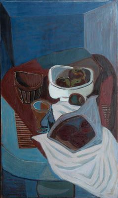 Table Still Life with Apples by Fritz Kronenberg - Auction record, sale price, and art valuation. Compare with similar artists and explore comparable artworks.