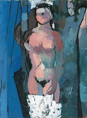 Sample artwork by Eylert Spars (1903 - 1984), known for painting; murals; mosaic; illustration - View similar artists and auction records