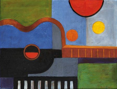 Abstract Guitar