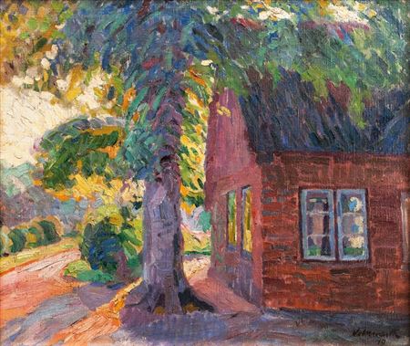 Farm House by Hugo Volkwarth - Auction record, sale price, and art valuation. Compare with similar artists and explore comparable artworks.