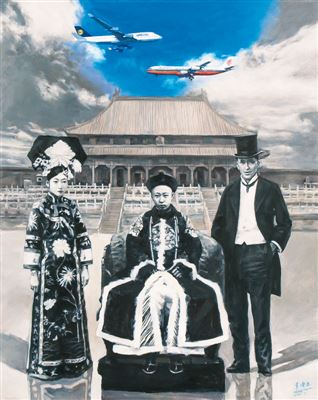 Sample artwork by Canran Zhang (Born 1979), known for realist figure, historical genre painting - View similar artists and auction records