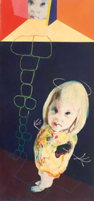 Composition with a Small Girl