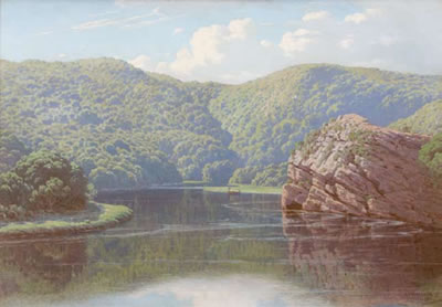 The Creek Below Kaaimans Gat (near Wilderness George C.P.) by Jan Ernest Abraham Volschenk - Auction record, sale price, and art valuation. Compare with similar artists and explore comparable artworks.