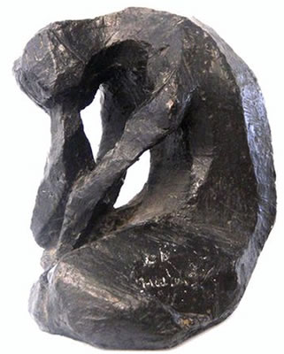 A Seated Figure by Ben Macala - Auction record, sale price, and art valuation. Compare with similar artists and explore comparable artworks.