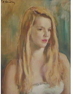 A Woman in a White Dress