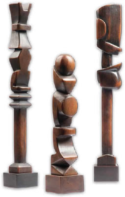 Three Totemic Figures