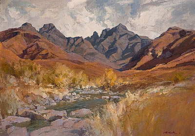 Sample artwork by Titta Fasciotti (1927 - 1993), known for landscape, still life, seascape and figural painting - View similar artists and auction records