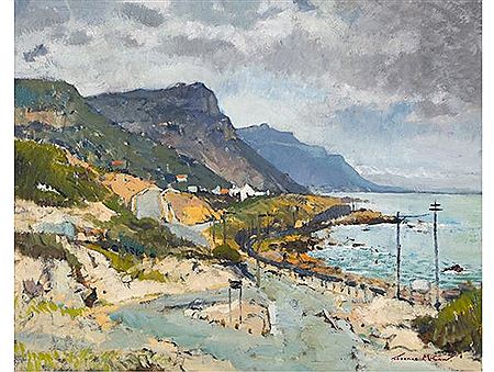 Looking Towards Glencairn from the Bottom of Red Hill Road, Simonstown