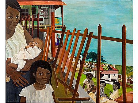 Mother and Children, Baakens Valley, South End by Marianne Podlashuc - Auction record, sale price, and art valuation. Compare with similar artists and explore comparable artworks.