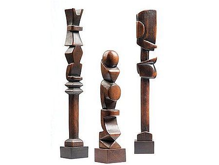Three Totemic Figures (3)