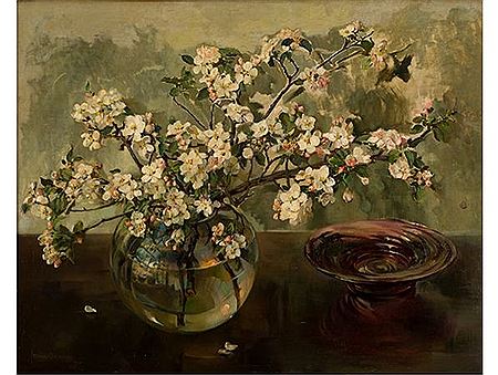 Blossom Time by Frans David Oerder - Auction record, sale price, and art valuation. Compare with similar artists and explore comparable artworks.
