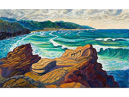 Sample artwork by Leonora Everard-Haden (Born 1937), known for painting - View similar artists and auction records