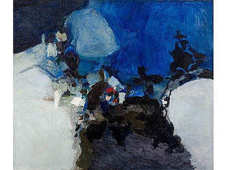 Abstract Composition by Douglas Owen Portway - Auction record, sale price, and art valuation. Compare with similar artists and explore comparable artworks.