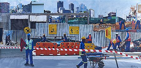 Johannesburg Construction Workers