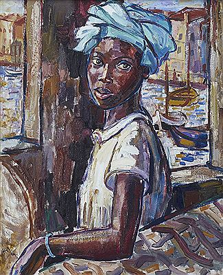 Woman at a Window, Inhambane, Mozambique