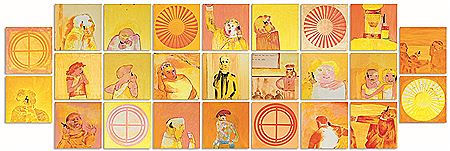 The Golden Wall, comprising twenty five individual paintings (25) by Robert Griffiths Hodgins - Auction record, sale price, and art valuation. Compare with similar artists and explore comparable artworks.