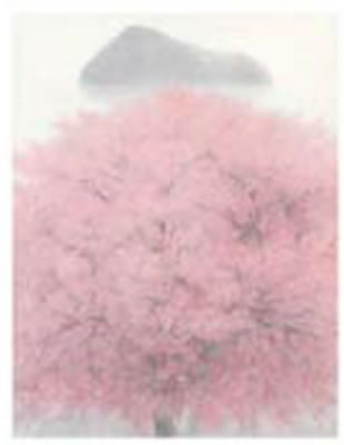 Cherry Blossoms and Island by Yujin Nakaji - Auction record, sale price, and art valuation. Compare with similar artists and explore comparable artworks.
